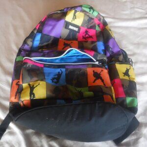 Fortnite 18 Inch Camouflage Multicolor Backpack Unisex One Size NWOT